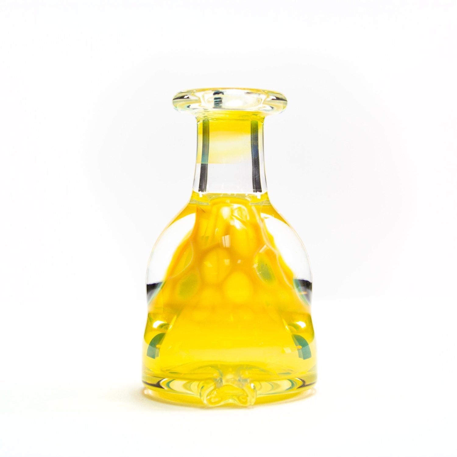 Catfish Glass Fumed Lip Honeycomb Dry Top CAF18 Vaporizer Attachments | Planet Caravan